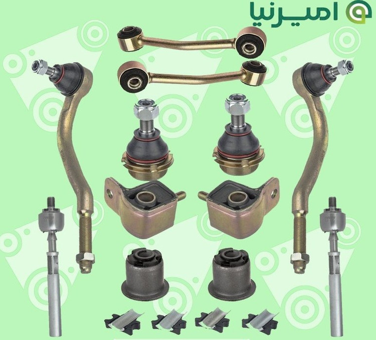 کیت کامل جلوبندی امیرنیا AMIRNIA مناسب پژو پارس